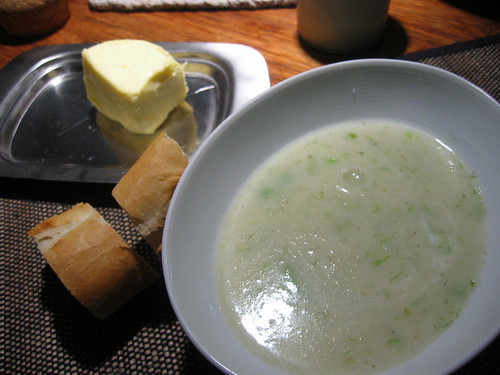 Fennel potato soup