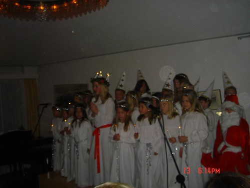 Lucia at the embassy