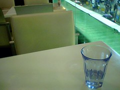 Being alone in the Double Star Cafe, idling, writing and resting...