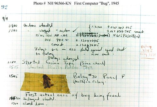 The First Computer Bug - 1945