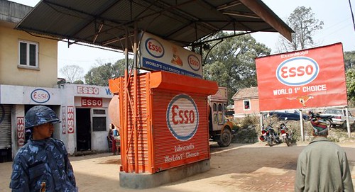 Closed Petrol Station