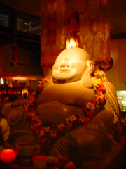 the big Bhudda in the middle of Chinta Ria...