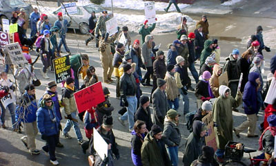 Uptown Mpls. Anti-War Protesters 1158