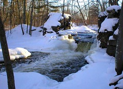 Wadley Falls in January