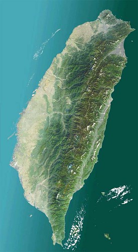 Taiwan from up high