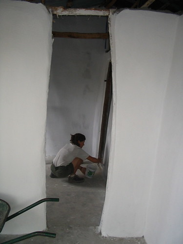 Painting the inside of our new house