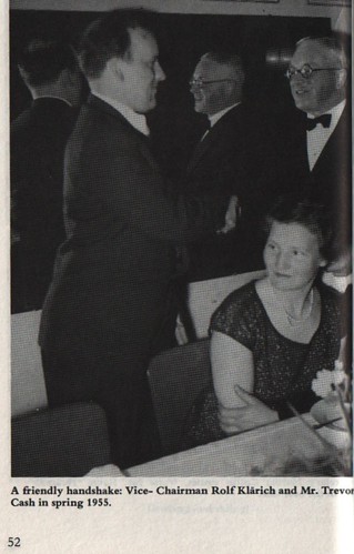 Rolf Klärich in 1955, English Club of Oulu