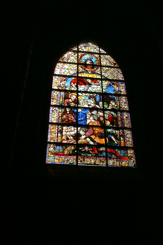 Seville - stained glass window