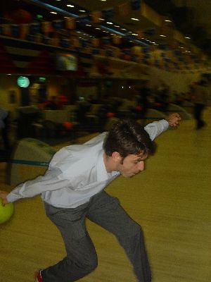 Jamie bowling